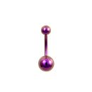 Piercing do pupíku titanový 1.6 x 10mm