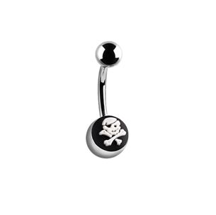 Piercing do pupíku ocelový