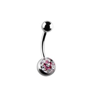 Piercing do pupíku ocelový