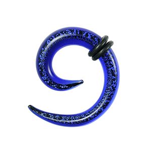 Piercing - Roztahovák do ucha skleněný