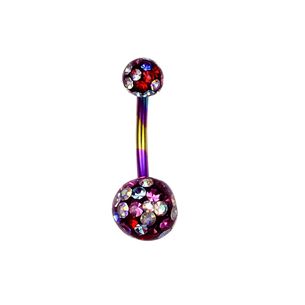 Piercing do pupíku titanový