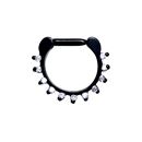 Septum Swarovski Elements 1.6 x 8mm