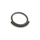 Kroužek černý 0.8 x 8mm