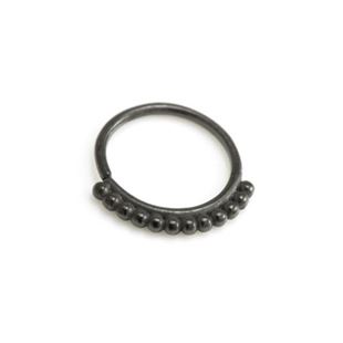 Piercing - Kroužek černý