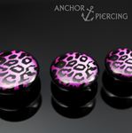 Plug do ucha akrylový - akrylový plug se zvířecím motivem