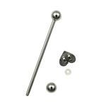 Industrial piercing srdce - industrial piercing