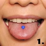 Piercing jazyka - nejběžnější piercing jazyka