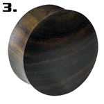 Dřeviny vhodné pro výrobu piercingu - plug z teakového dřeva