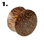 Dřeviny vhodné pro výrobu piercingu - plug z kokosového dřeva