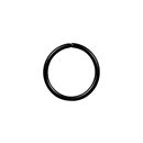Kroužek ocelový černý 1 x 10mm