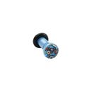 Plug do ucha akrylový kytka 4 mm