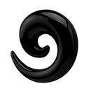 Roztahovák do ucha akrylový 16 mm