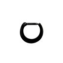 Septum ocelový černý 1.2 x 9mm