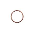 Kroužek ocelový růžové zlato 0.8 x 9mm