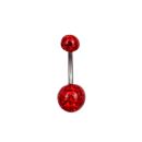 Piercing do pupíku titanový 1.6 x 6mm