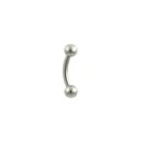 Banánek titanový 1.2 x 8mm - kulička 3mm